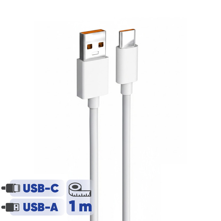 کابل تبدیل USB به USB-C سمگپرس مدل mi Turbo Charger به طول 1 متر