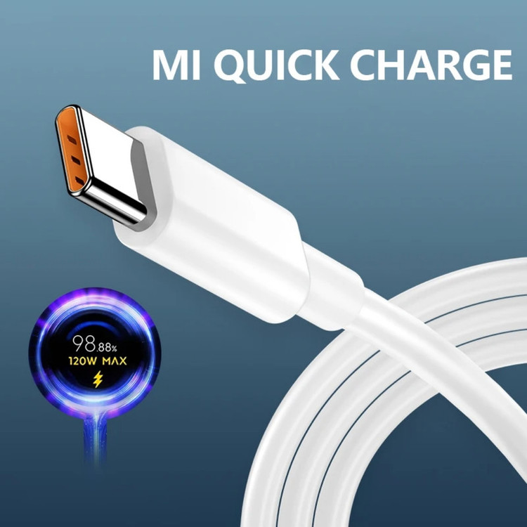 کابل تبدیل USB به USB-C سمگپرس مدل mi Turbo Charger به طول 1 متر